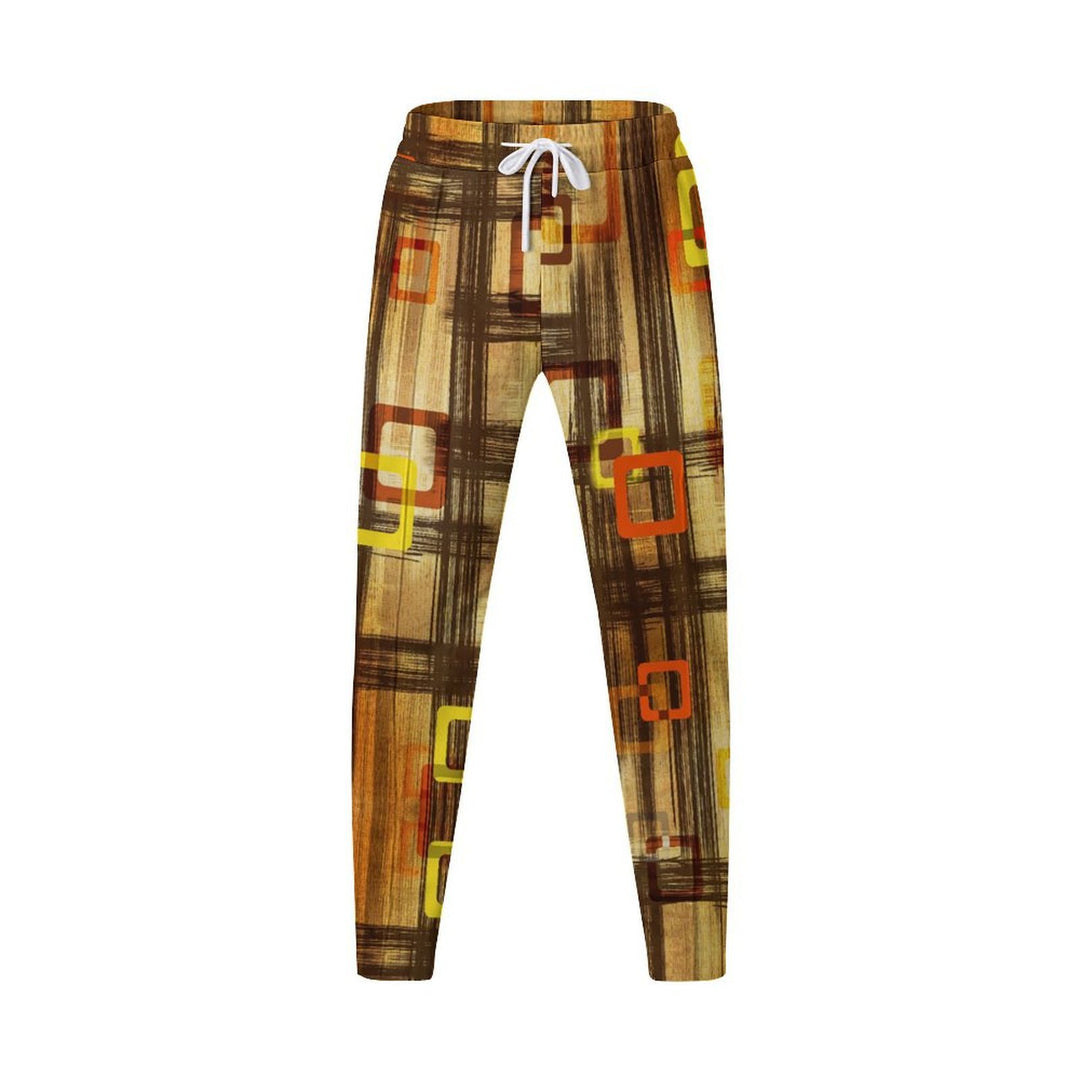 Herren elegante Freizeithose mit seitlichen Eingrifftaschen und geradem Schnitt Heidi-Mode