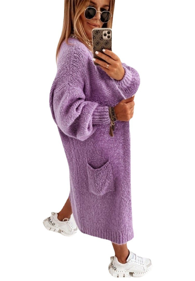 Damen Strickmantel Heidi-Mode
