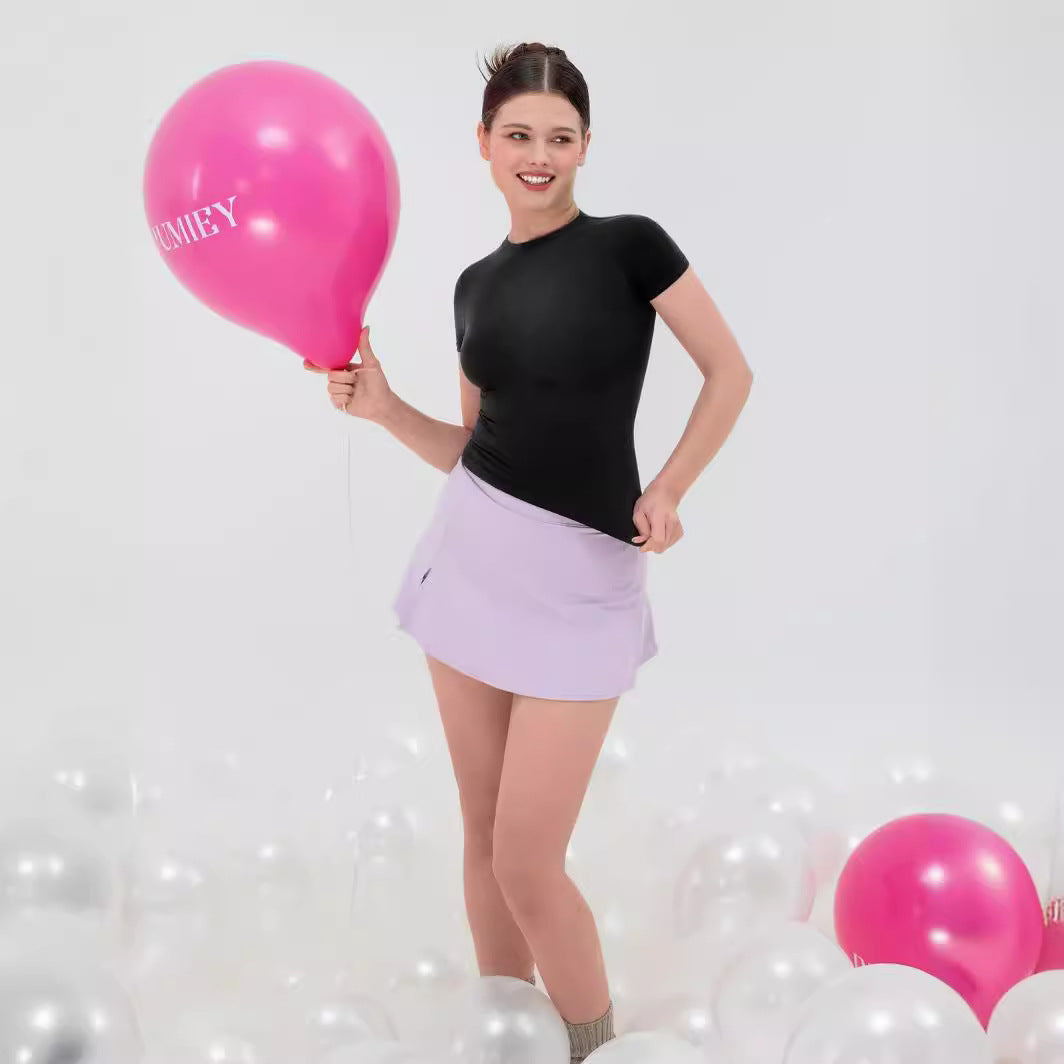 Damen Figurbetontes T-Shirt Heidi-Mode