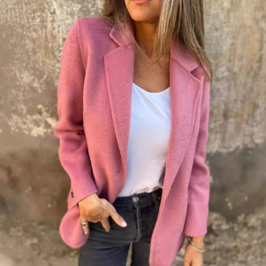 Damen modische Wollblazer Heidi-Mode