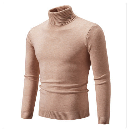 Herren Rollkragenpullover aus weichem Feinstrick Heidi-Mode
