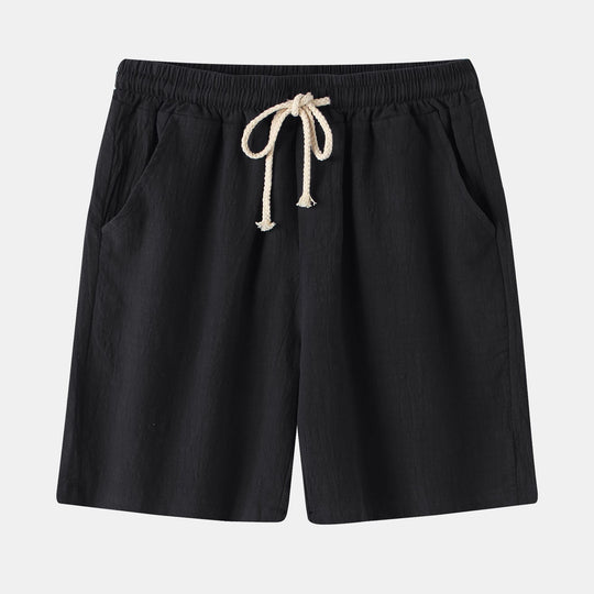 Herren Bermuda-Shorts mit elastischem Bund und seitlichen Taschen Heidi-Mode