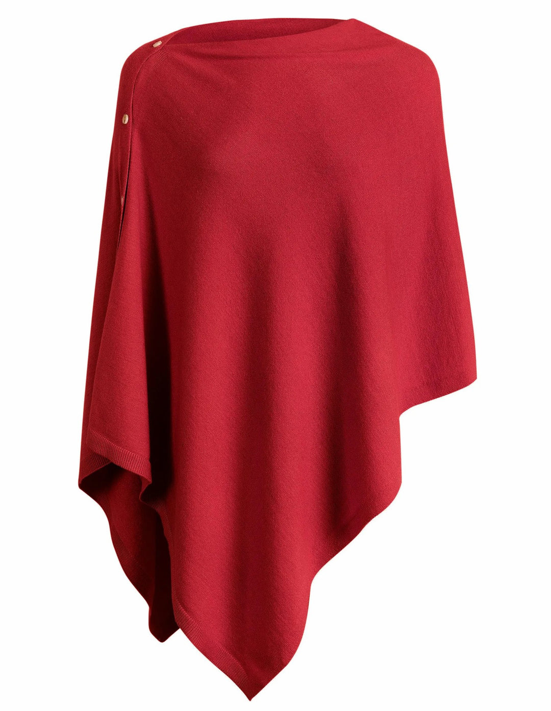 Damen vielseitiger Poncho aus hochwertiger Materialmischung Heidi-Mode