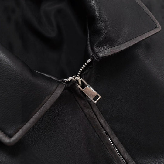 Damen Kurzgeschnittene jacke mit Taschen Heidi-Mode