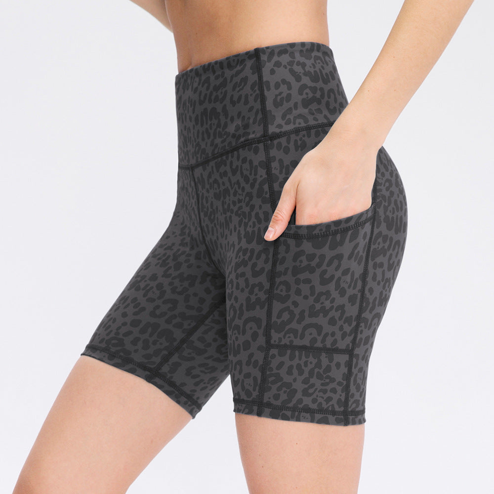 Damen Sportliche Hochgeschnittene Shorts Heidi-Mode