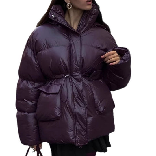Damen Winterjacke mit voluminösem Schnitt und Wärmeisolierung Heidi-Mode