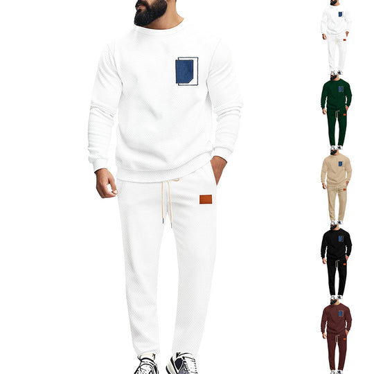 Herren Bequemer Freizeitanzug mit modischem Design und praktischen Taschen Heidi-Mode