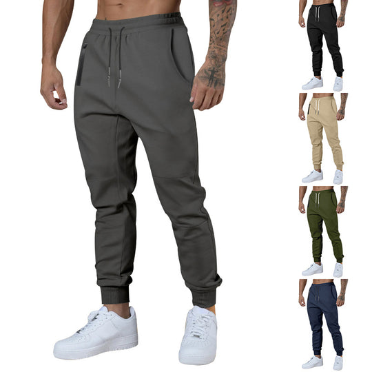 Herren Sportliche Lifestyle-Jogginghose mit elastischem Bund und praktischen Taschen Heidi-Mode