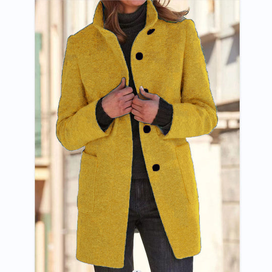 HeidiMode | Stilvoller & Eleganter Button-Down-Mantel