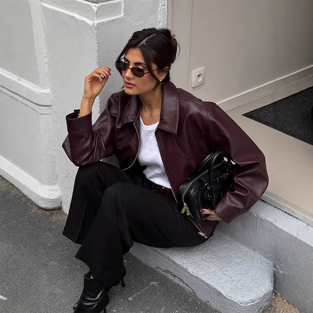 Damen elegante jacke mit oversized Schnitt Heidi-Mode