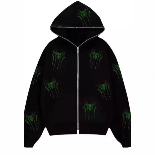 Damen Herren Kapuzenpullover mit einzigartigem Grafikdesign Heidi-Mode