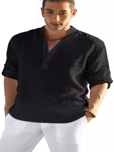 Herren Leichtes Hemd Heidi-Mode