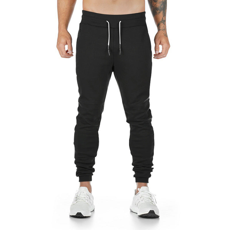 Herren funktionale Sport-Jogginghose mit atmungsaktiven Einsätzen und integriertem Kordelzug Heidi-Mode