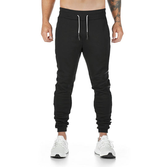 Herren funktionale Sport-Jogginghose mit atmungsaktiven Einsätzen und integriertem Kordelzug Heidi-Mode