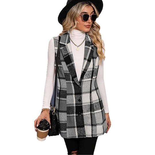 Damen modischer Langblazer Heidi-Mode