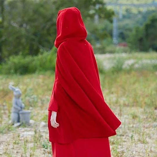 Damen Überwurf Poncho Heidi-Mode