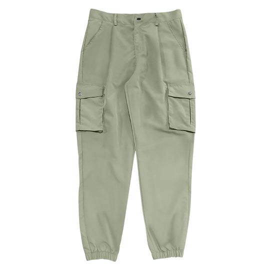 Herren Cargo-Hose mit  elastischem Bund und praktischen Taschen Heidi-Mode