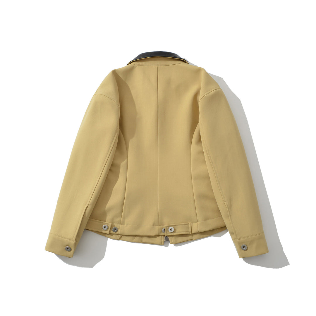 Damen modische kurz geschnittene Jacke mit details Heidi-Mode