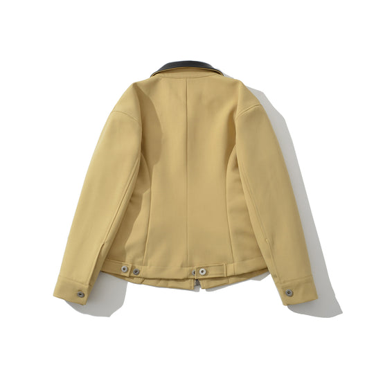 Damen modische kurz geschnittene Jacke mit details Heidi-Mode
