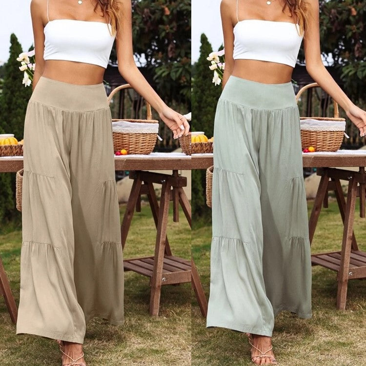 Damen weite Sommerhose Heidi-Mode