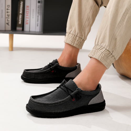 Herren Freizeit Slipper Deck Schuhe Heidi-Mode