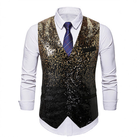 Herren eleganter Paillettenblazer Heidi-Mode