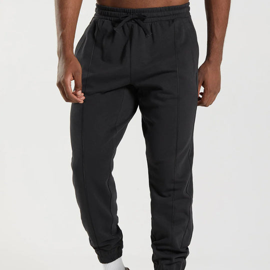 Herren Sportliche Jogginghose mit elastischem Bund und seitlichen Taschen Heidi-Mode