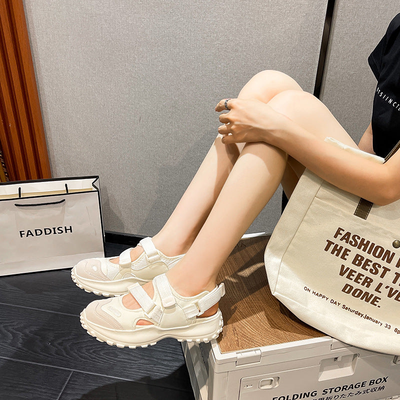 Damen Outdoor Sandalen mit verstellbaren Riemen und rutschfester Sohle Heidi-Mode