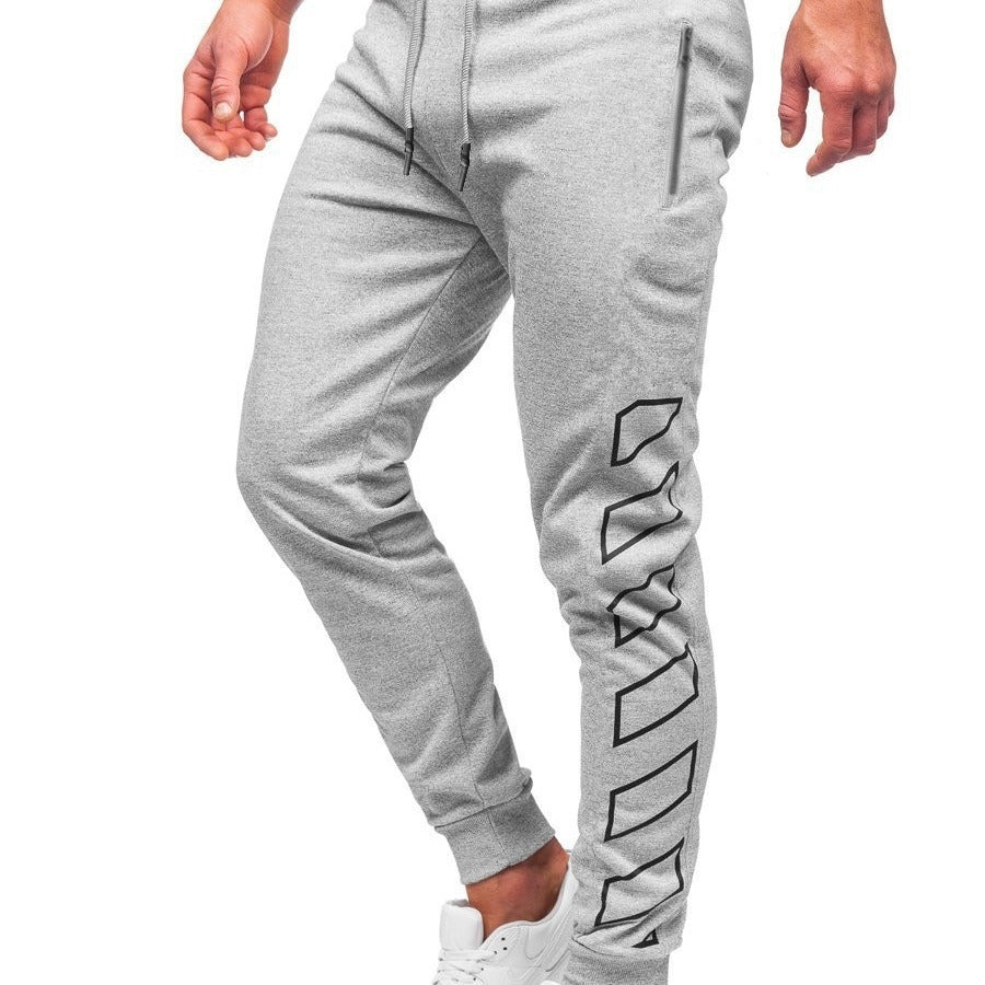 Herren Sportliche Jogginghose mit modernem Design und Seitentaschen Heidi-Mode