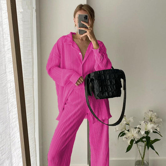 Heidi-Mode | Grauen Damen Komplett mit weitem Bein