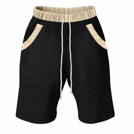 Herren Freizeit-Shorts mit elastischem Bund und praktischen Seitentaschen Heidi-Mode