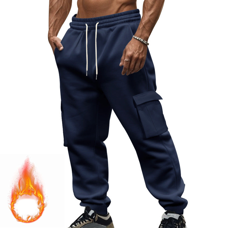 Herren Cargo-Jogginghose mit seitlichen Taschen und komfortablem Schnitt Heidi-Mode