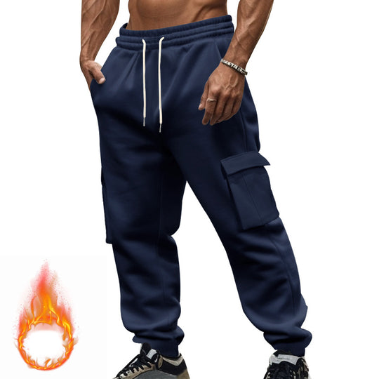 Herren Cargo-Jogginghose mit seitlichen Taschen und komfortablem Schnitt Heidi-Mode