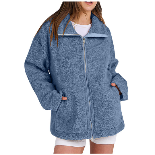 Damen Gemütlicher Fleece-Hoodie Heidi-Mode