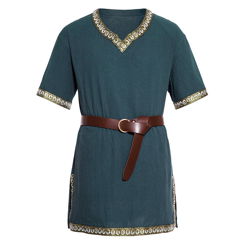 Femme Elegante Kurzarm-Tunika Kleid Heidi-Mode