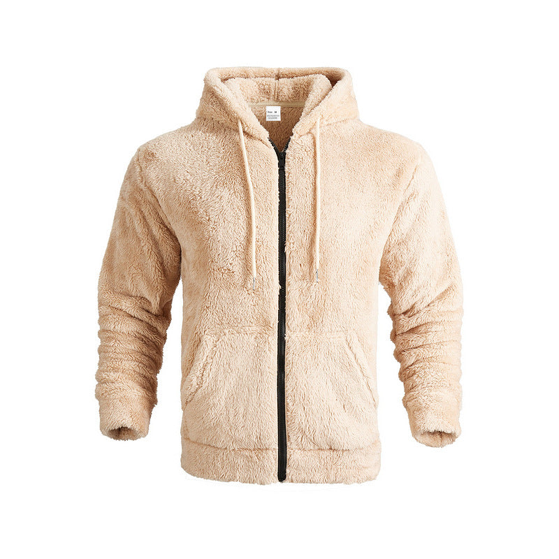 Herren Fleece-Hoodie mit kuscheligem Innenfutter und praktischen Taschen Heidi-Mode
