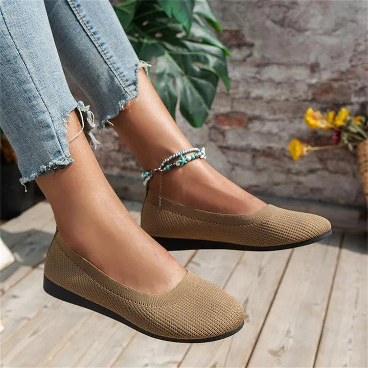 Heidi-Mode | Ballerina Flache Schuhe für Frauen