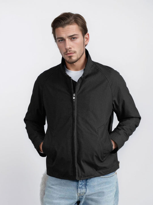 Herren sportliche Utility-Jacke mit wärmendem Innenfutter und stylischem Kragen Heidi-Mode