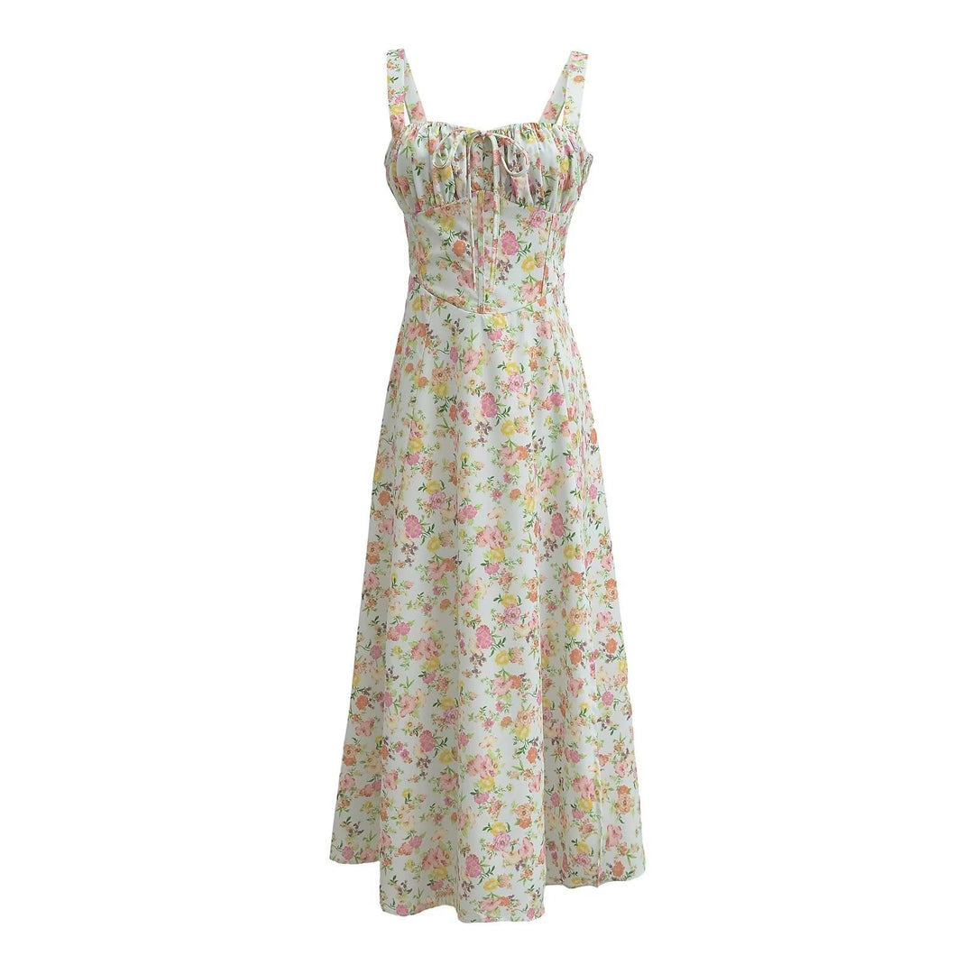 Heidi-Mode | Bindemittel Lange Slip Midi Kleid