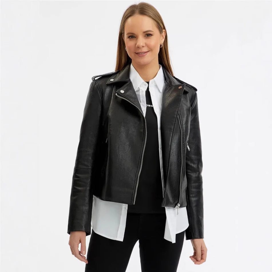 Damen Bikerjacke Heidi-Mode