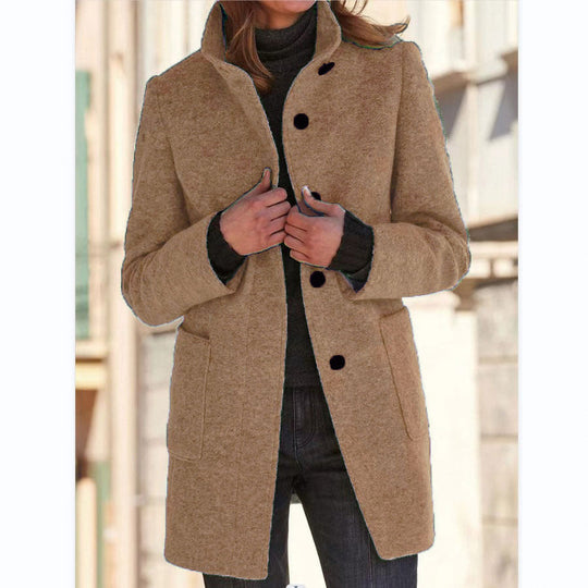 HeidiMode | Stilvoller & Eleganter Button-Down-Mantel