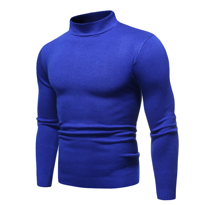 Herren zeitloser Rollkragenpullover Heidi-Mode