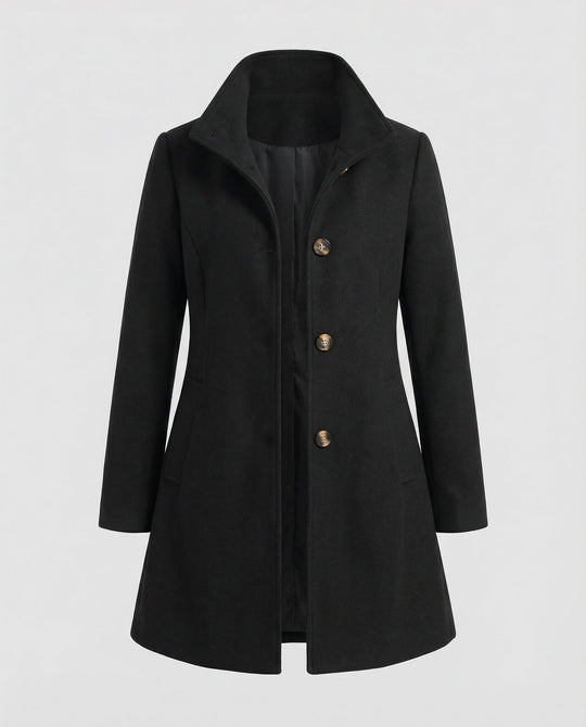 Eleganter Damen Wollmantel | Heidi-Mode