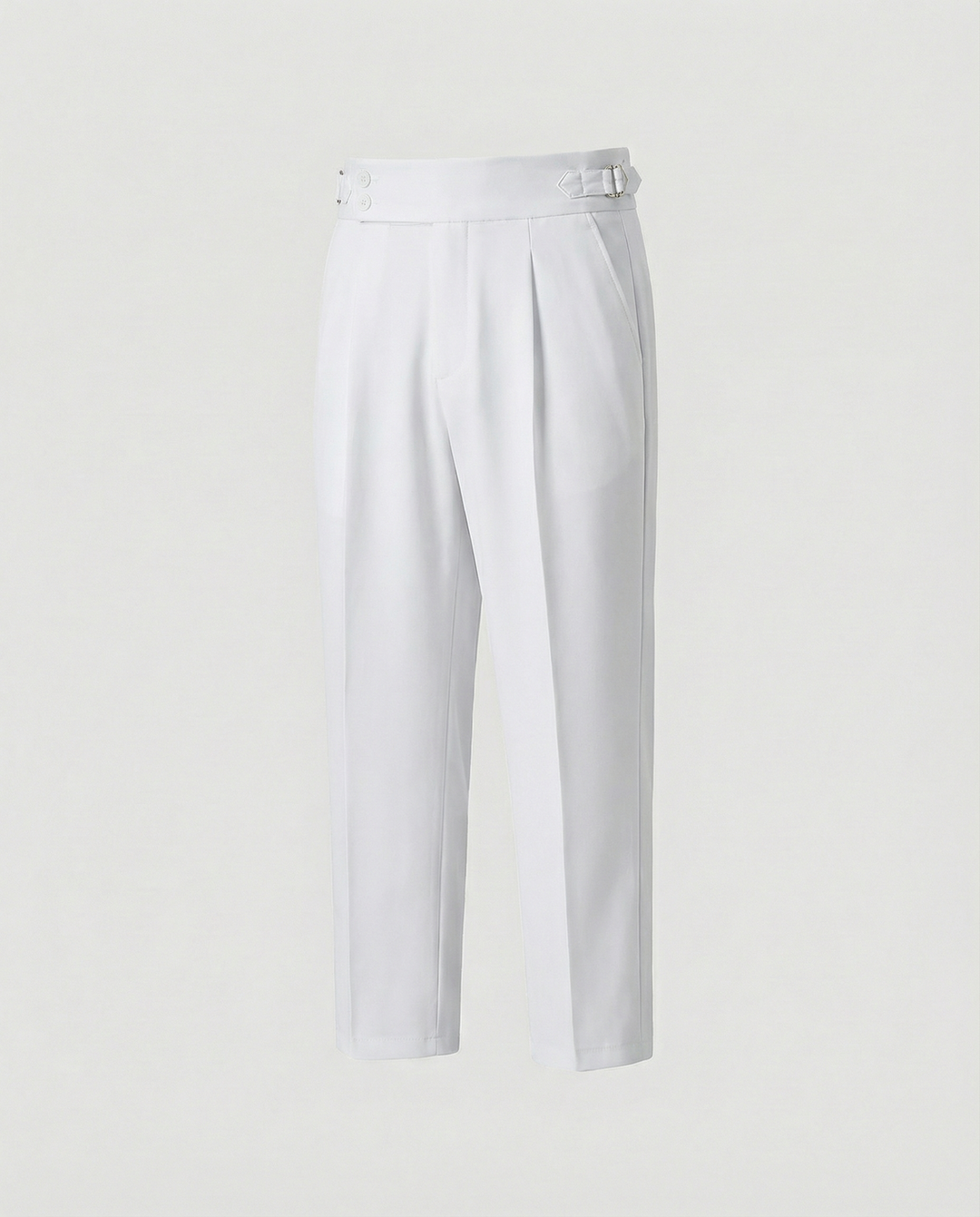 Herren Elegante Freizeithose mit hohem Bund