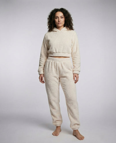 Kuscheliges Fleece Lounge-Set | Heidi-Mode