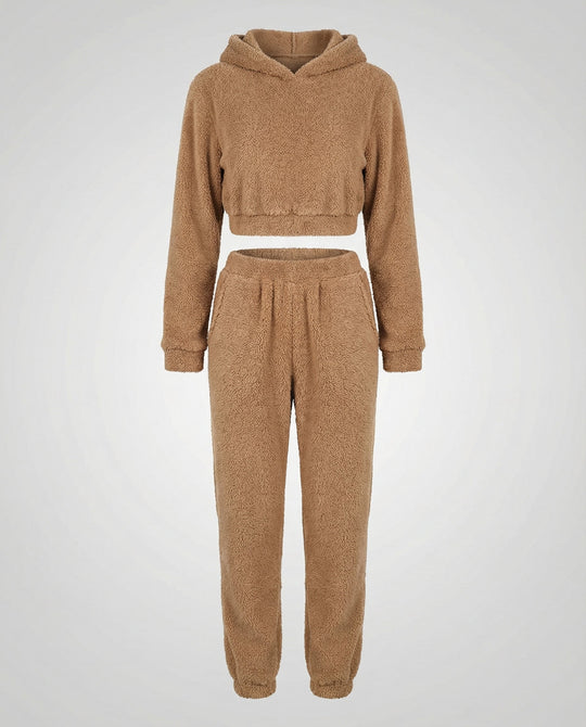 Kuscheliges Fleece Lounge-Set | Heidi-Mode
