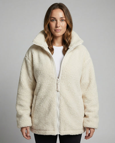 Herren Oversized Fleecejacke Warm | Heidi-Mode