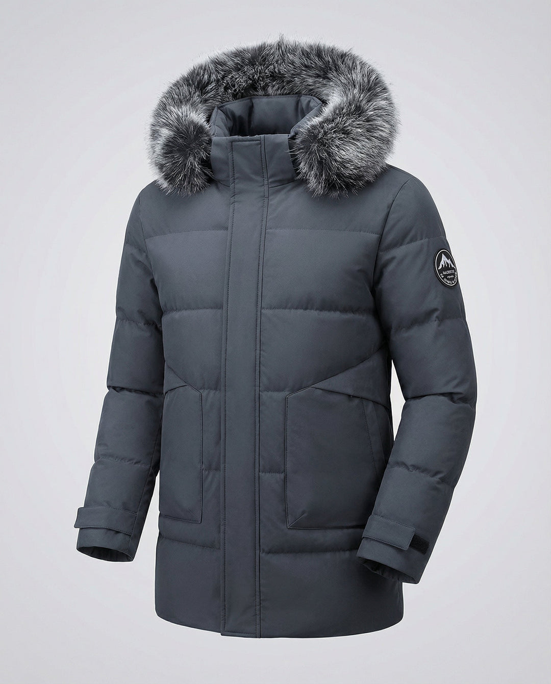 Warmer Winterparka Damen Kapuze | Heidi-Mode