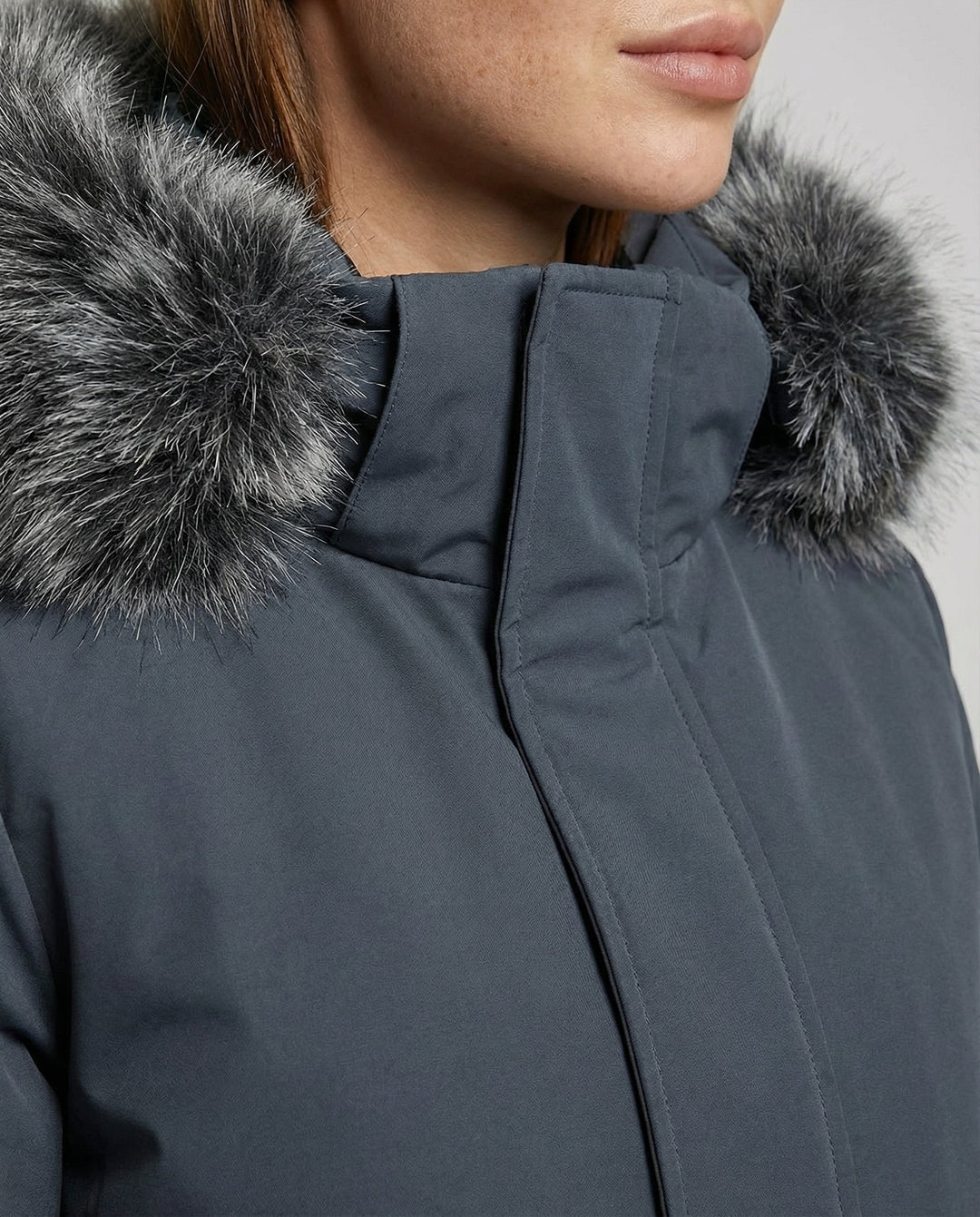 Warmer Winterparka Damen Kapuze | Heidi-Mode