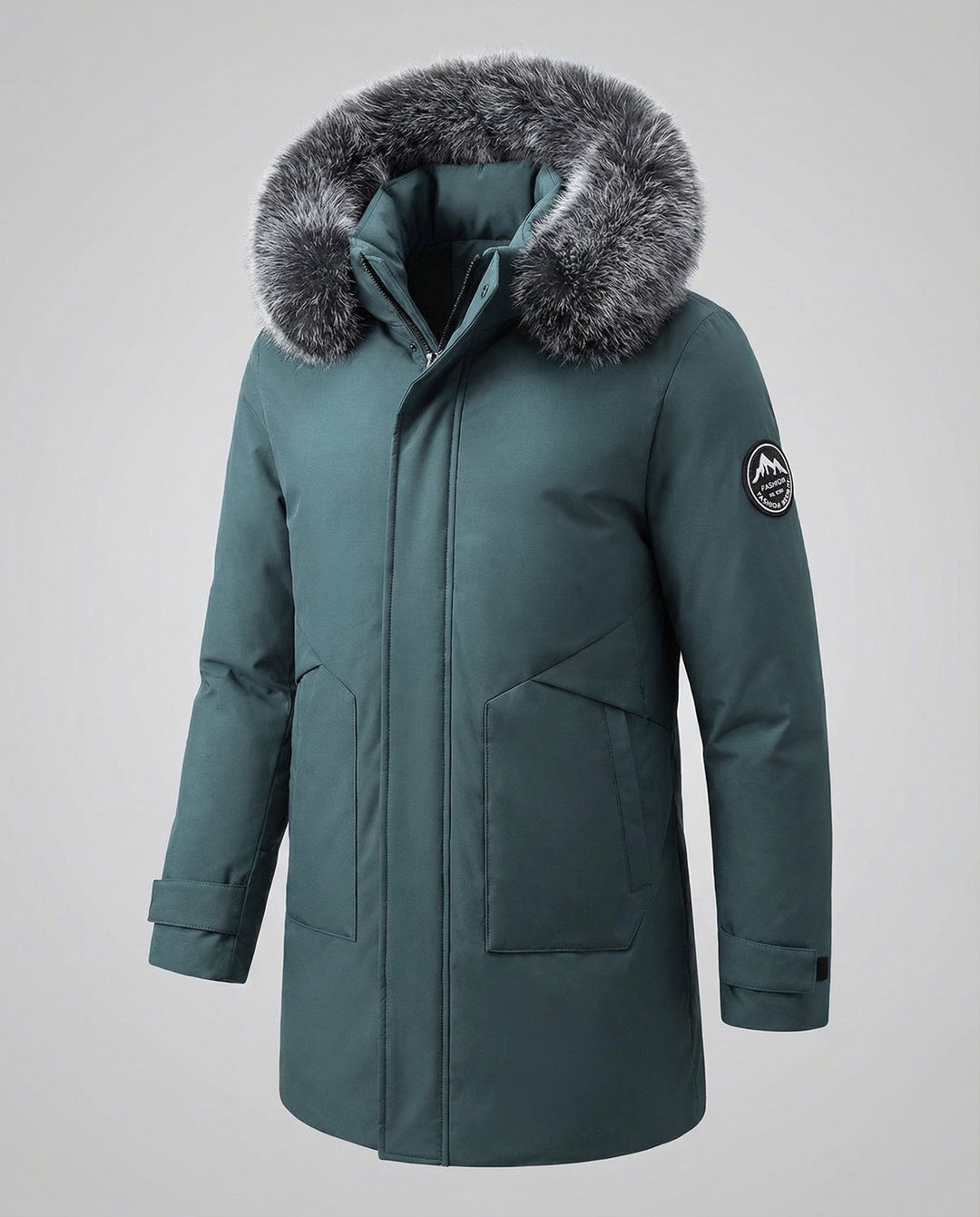Warmer Winterparka Damen Kapuze | Heidi-Mode